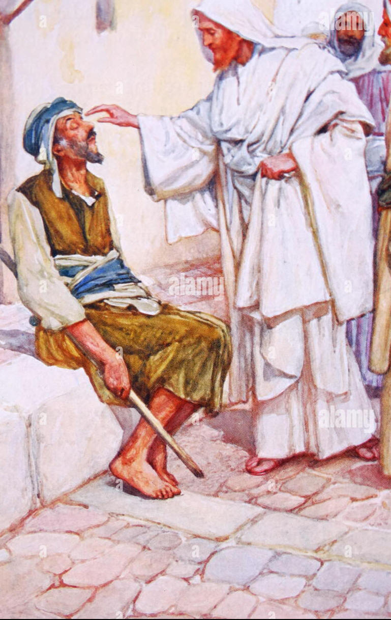 Jesus heals immagini e fotografie stock ad alta risoluzione - Alamy